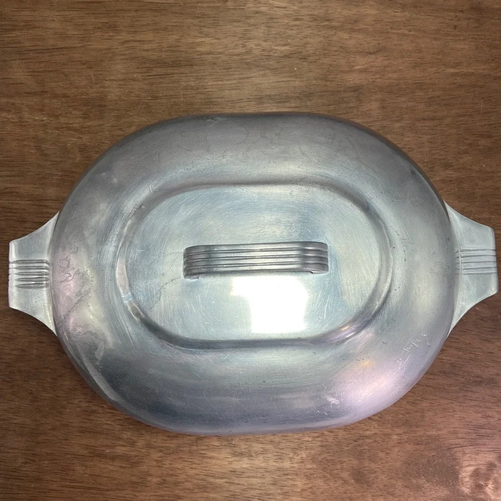 Wagner Ware Magnalite 4265P Dutch Oven Roaster & Lid Oval 8QT No Trivet Vintage